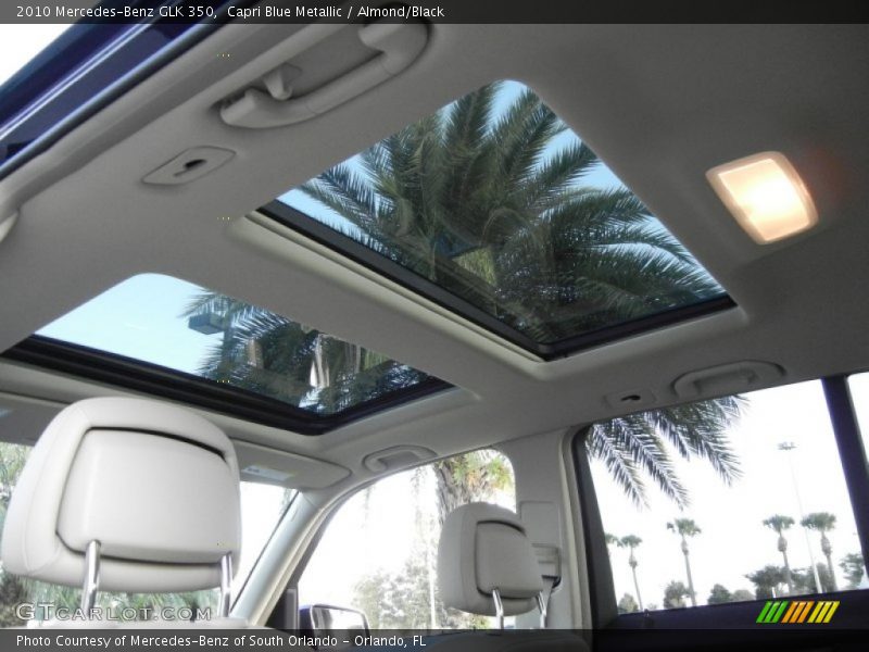 Capri Blue Metallic / Almond/Black 2010 Mercedes-Benz GLK 350