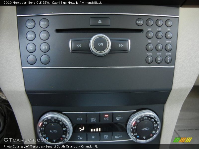 Capri Blue Metallic / Almond/Black 2010 Mercedes-Benz GLK 350