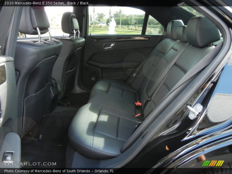 Black / Black 2010 Mercedes-Benz E 350 Sedan