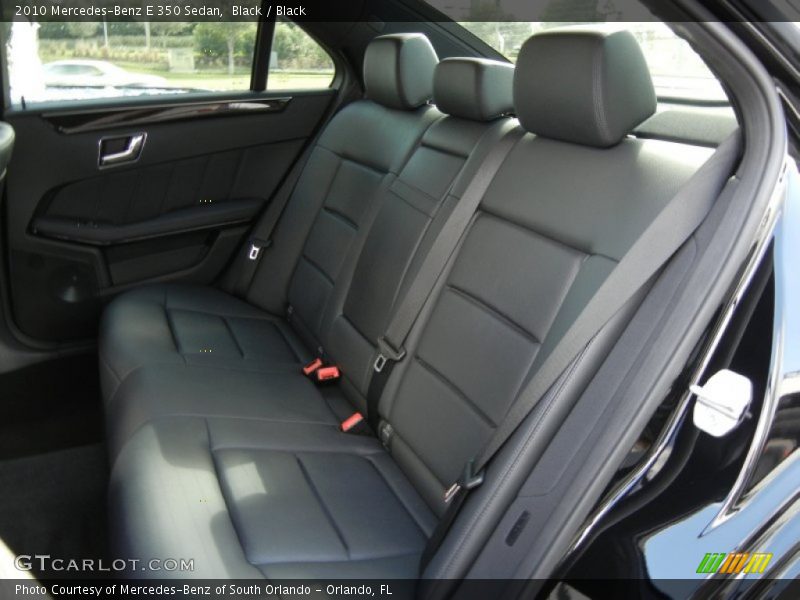 Black / Black 2010 Mercedes-Benz E 350 Sedan