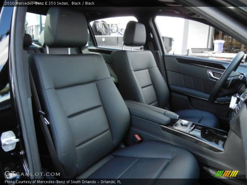 Black / Black 2010 Mercedes-Benz E 350 Sedan