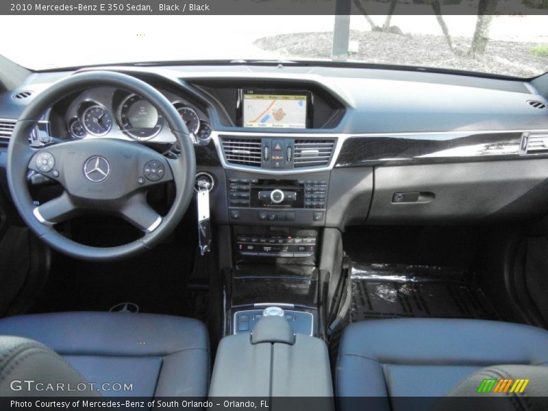 Black / Black 2010 Mercedes-Benz E 350 Sedan