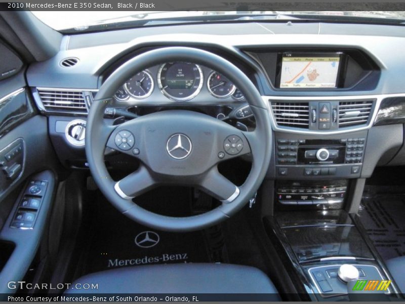 Black / Black 2010 Mercedes-Benz E 350 Sedan