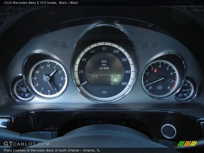 Black / Black 2010 Mercedes-Benz E 350 Sedan