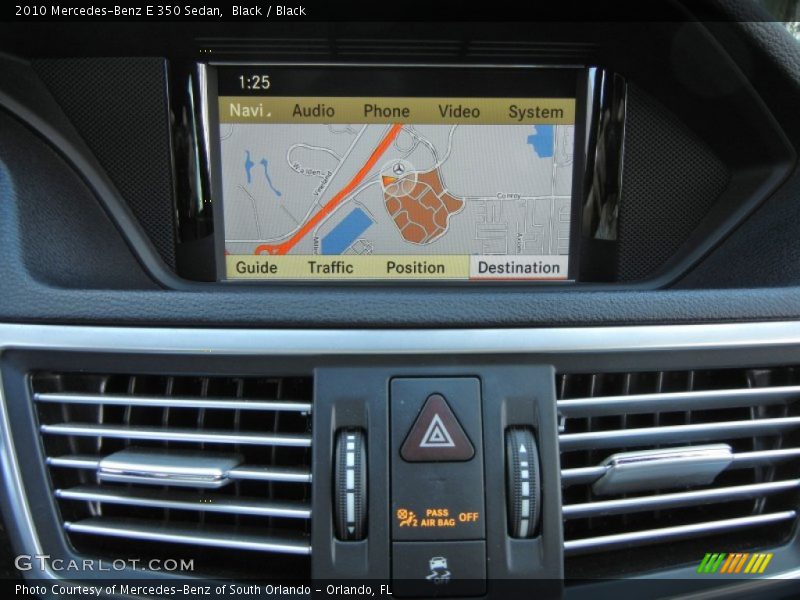 Black / Black 2010 Mercedes-Benz E 350 Sedan