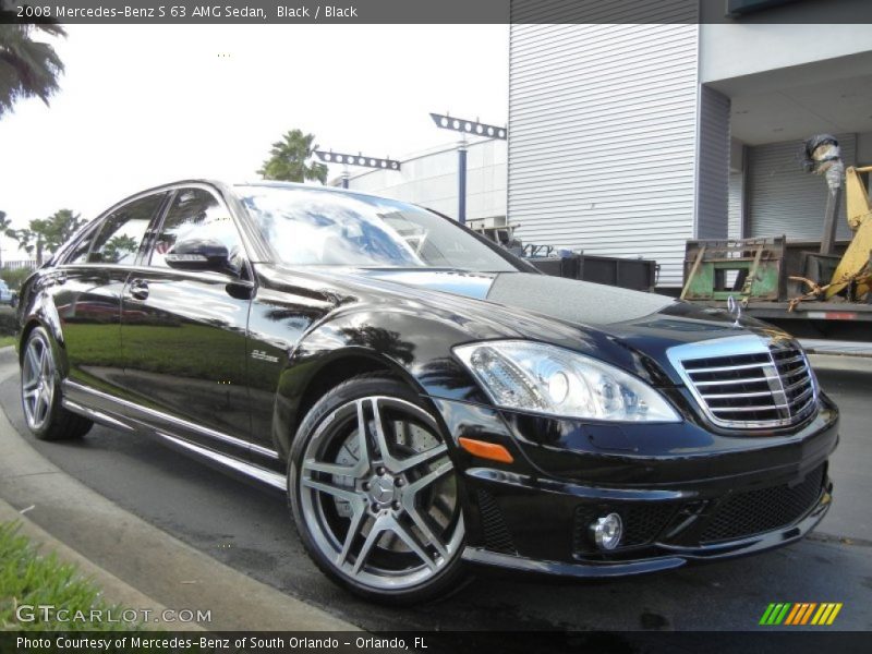  2008 S 63 AMG Sedan Black