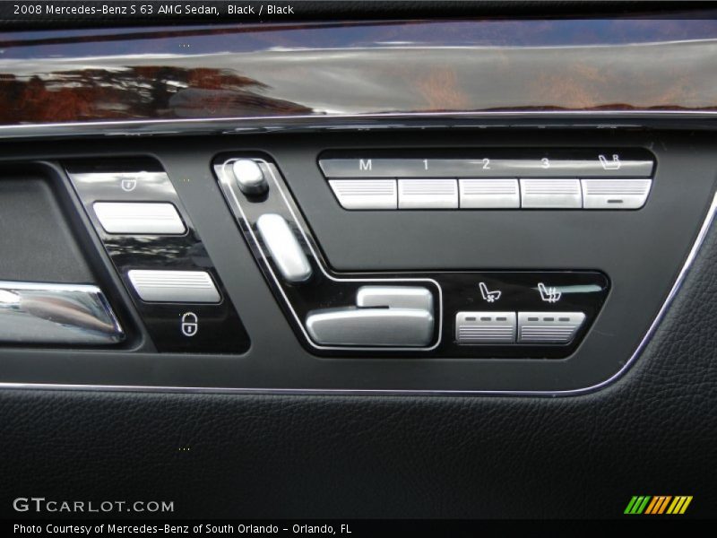 Controls of 2008 S 63 AMG Sedan