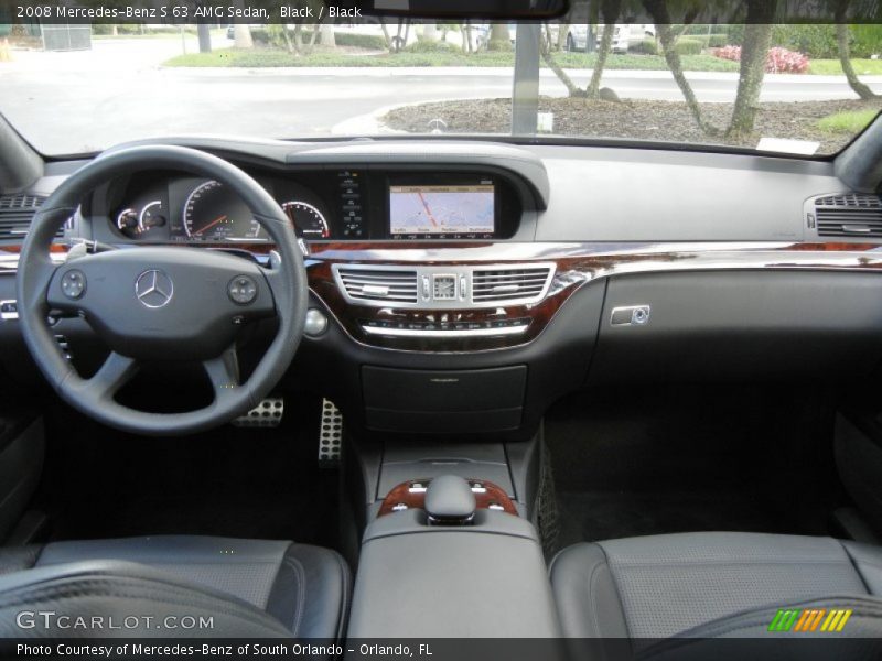 Dashboard of 2008 S 63 AMG Sedan