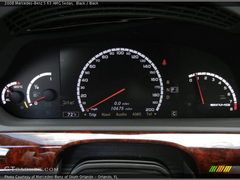  2008 S 63 AMG Sedan 63 AMG Sedan Gauges
