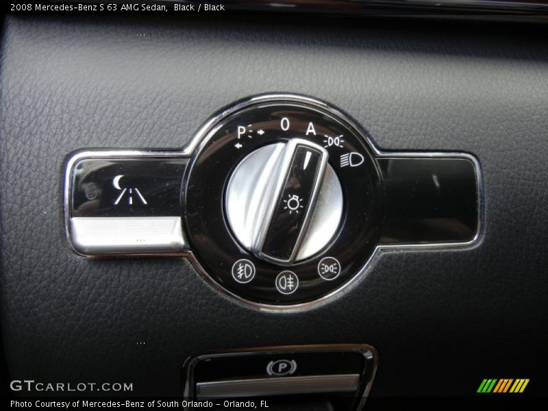 Controls of 2008 S 63 AMG Sedan