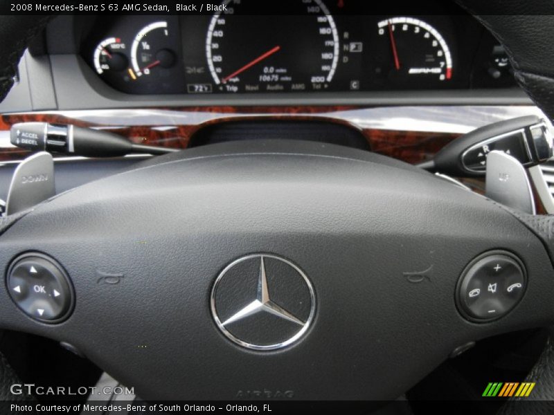 Column Shifter - 2008 Mercedes-Benz S 63 AMG Sedan