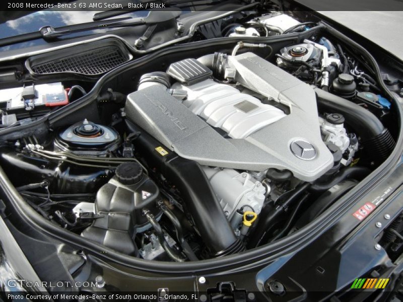  2008 S 63 AMG Sedan Engine - 6.3 Liter AMG DOHC 32-Valve V8