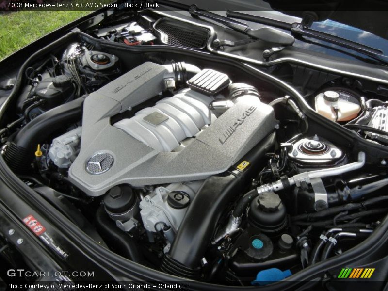  2008 S 63 AMG Sedan Engine - 6.3 Liter AMG DOHC 32-Valve V8