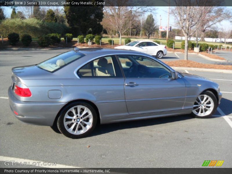 Silver Grey Metallic / Sand 2005 BMW 3 Series 330i Coupe