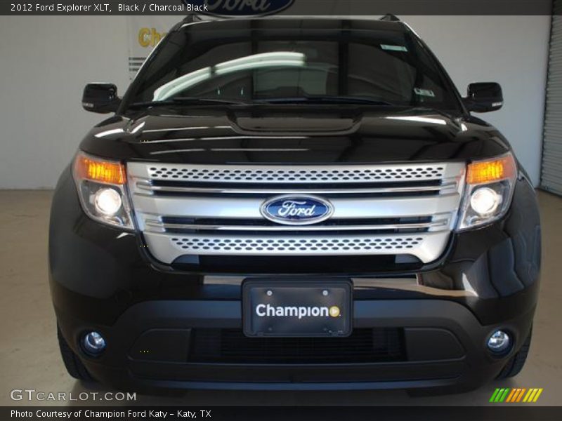 Black / Charcoal Black 2012 Ford Explorer XLT