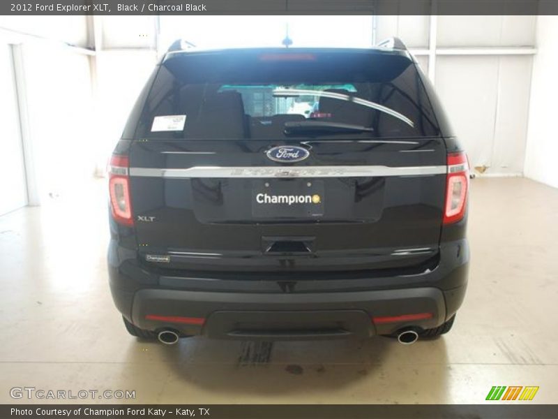 Black / Charcoal Black 2012 Ford Explorer XLT
