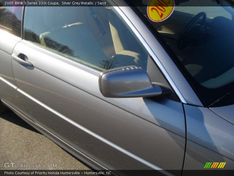 Silver Grey Metallic / Sand 2005 BMW 3 Series 330i Coupe