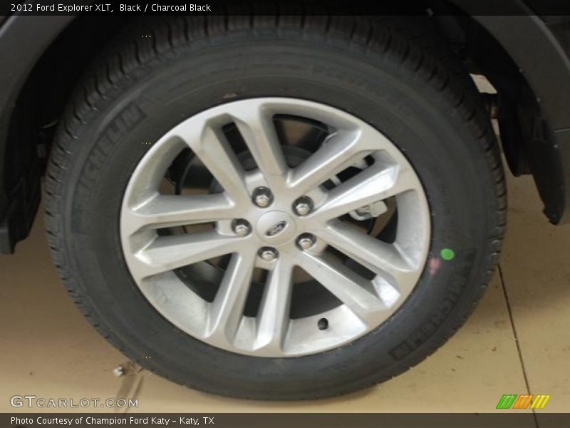 Black / Charcoal Black 2012 Ford Explorer XLT