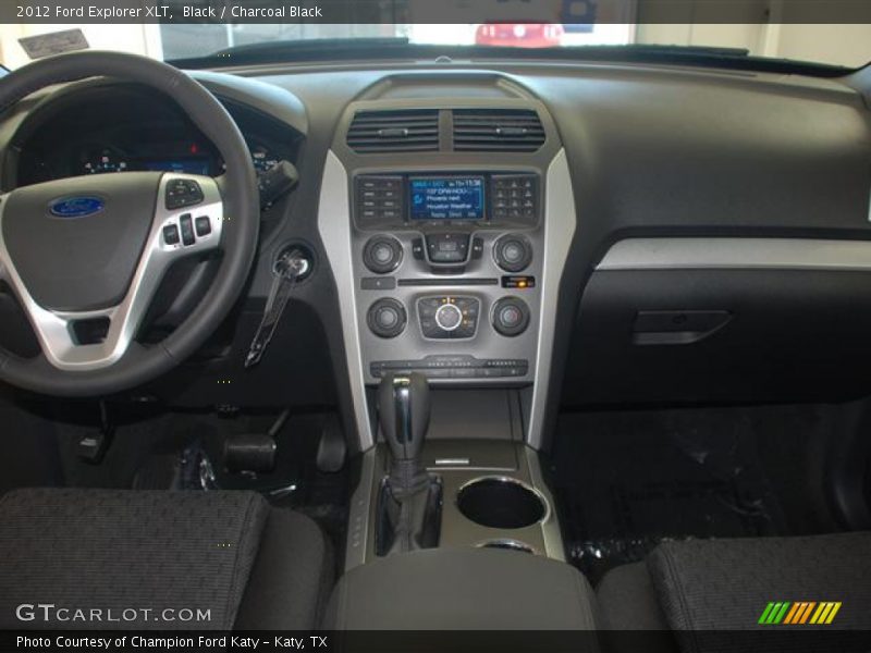 Black / Charcoal Black 2012 Ford Explorer XLT