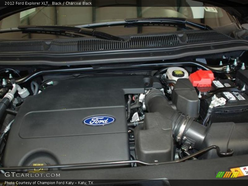 Black / Charcoal Black 2012 Ford Explorer XLT