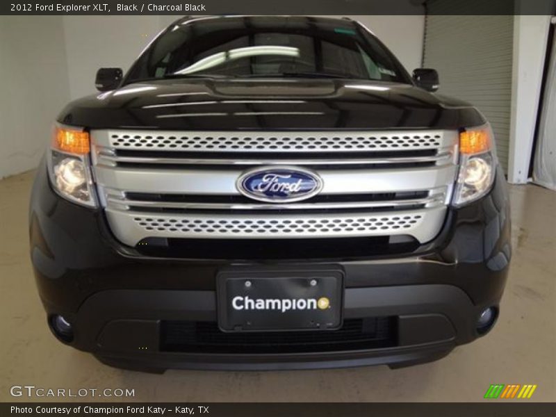 Black / Charcoal Black 2012 Ford Explorer XLT