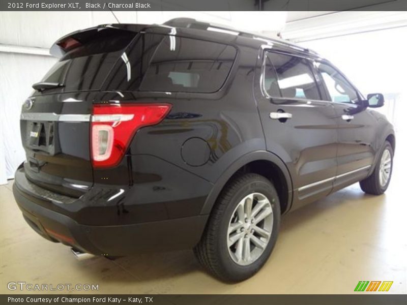Black / Charcoal Black 2012 Ford Explorer XLT