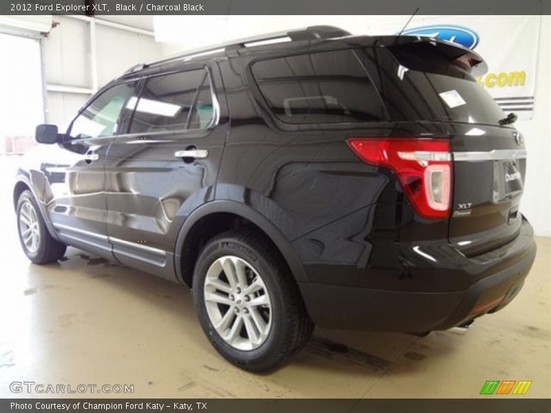 Black / Charcoal Black 2012 Ford Explorer XLT