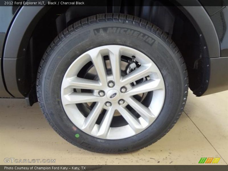 Black / Charcoal Black 2012 Ford Explorer XLT
