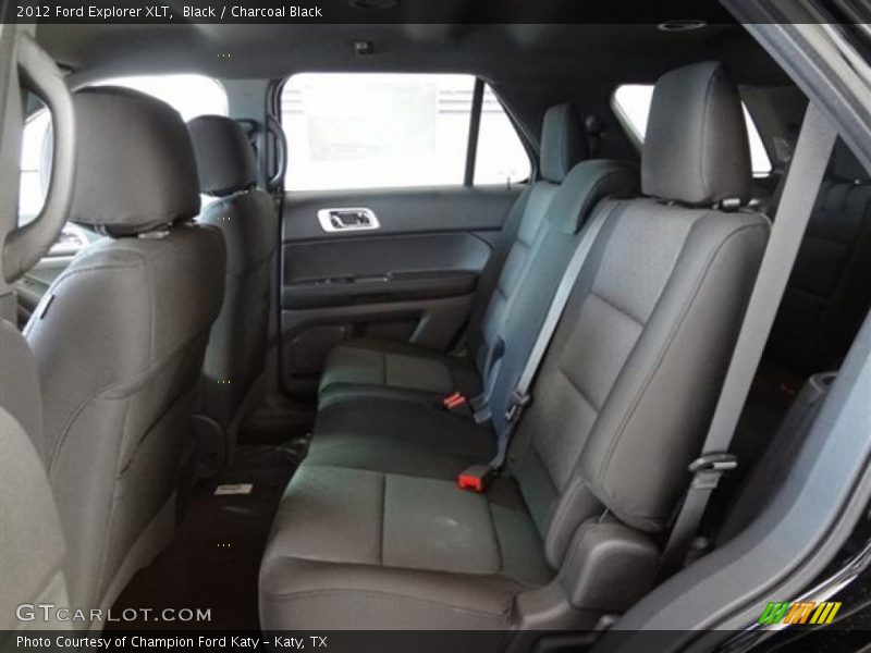 Black / Charcoal Black 2012 Ford Explorer XLT