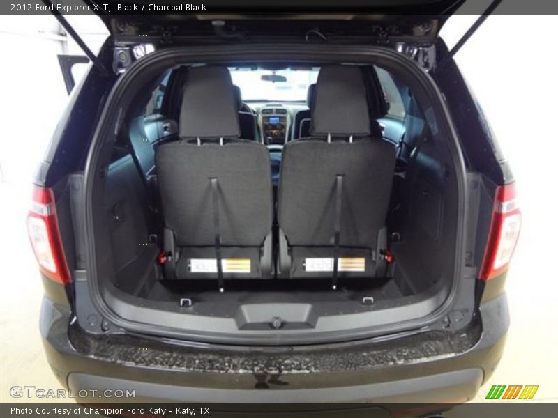 Black / Charcoal Black 2012 Ford Explorer XLT