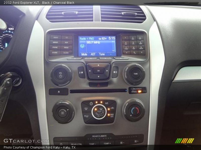 Black / Charcoal Black 2012 Ford Explorer XLT