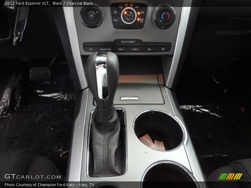 Black / Charcoal Black 2012 Ford Explorer XLT