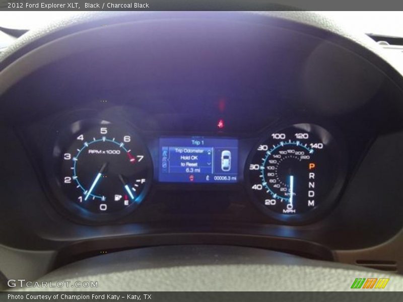 Black / Charcoal Black 2012 Ford Explorer XLT