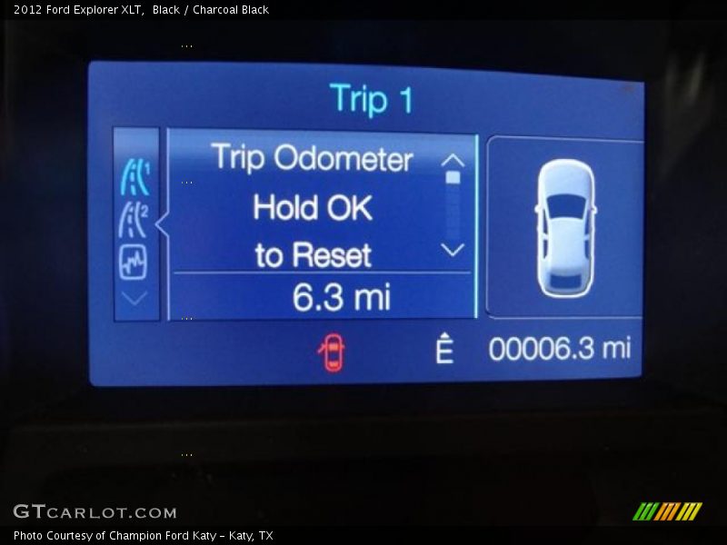 Black / Charcoal Black 2012 Ford Explorer XLT