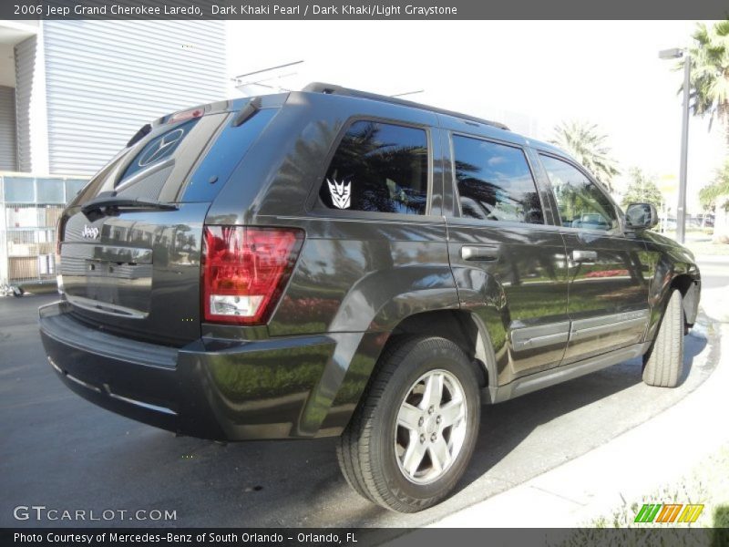 Dark Khaki Pearl / Dark Khaki/Light Graystone 2006 Jeep Grand Cherokee Laredo
