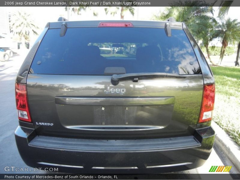 Dark Khaki Pearl / Dark Khaki/Light Graystone 2006 Jeep Grand Cherokee Laredo