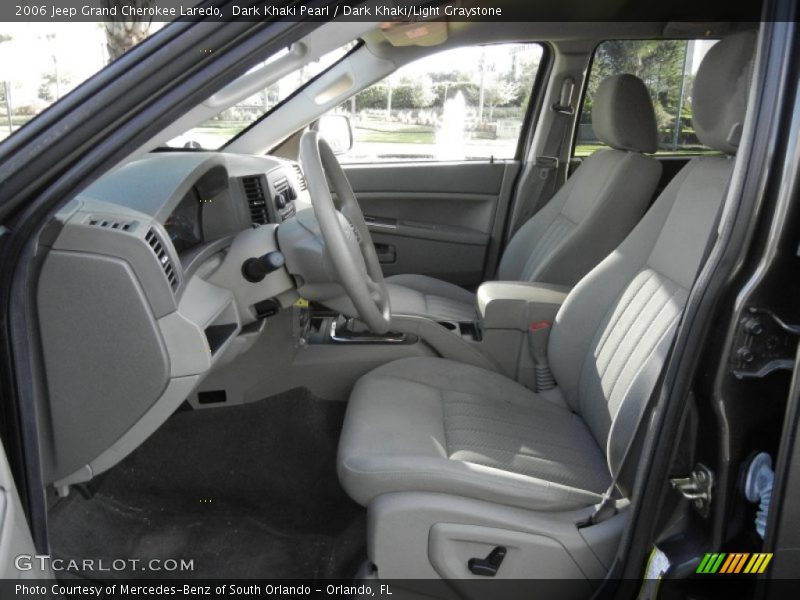 Dark Khaki Pearl / Dark Khaki/Light Graystone 2006 Jeep Grand Cherokee Laredo