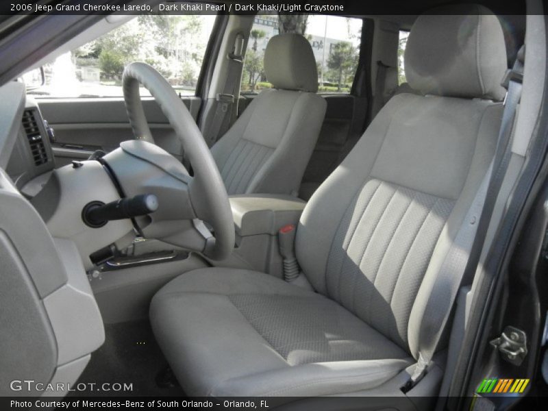 Dark Khaki Pearl / Dark Khaki/Light Graystone 2006 Jeep Grand Cherokee Laredo