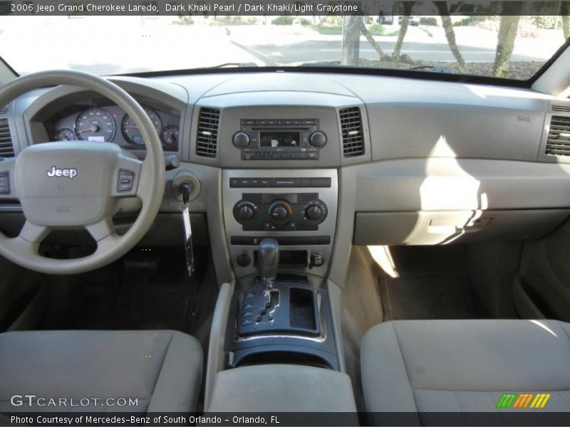 Dark Khaki Pearl / Dark Khaki/Light Graystone 2006 Jeep Grand Cherokee Laredo
