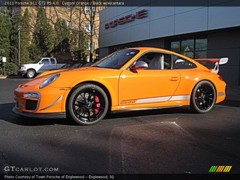  2011 911 GT3 RS 4.0 Custom Orange