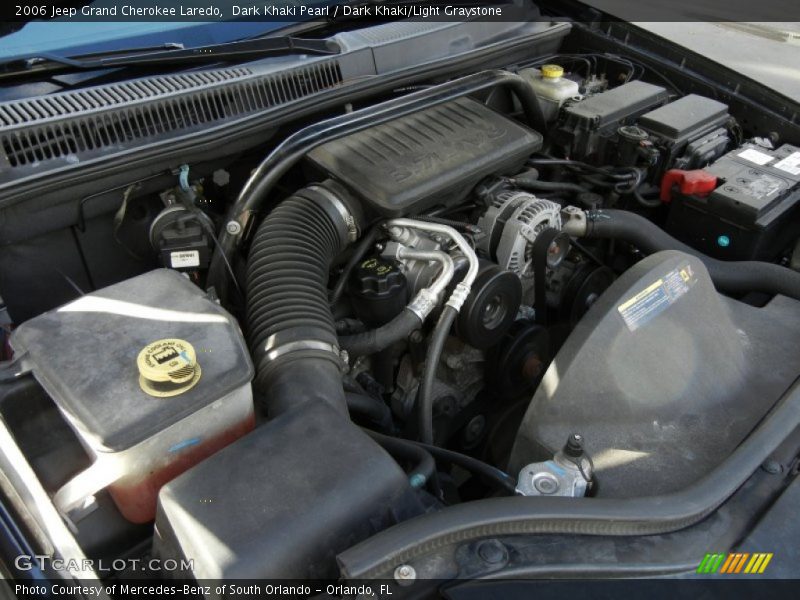 Dark Khaki Pearl / Dark Khaki/Light Graystone 2006 Jeep Grand Cherokee Laredo