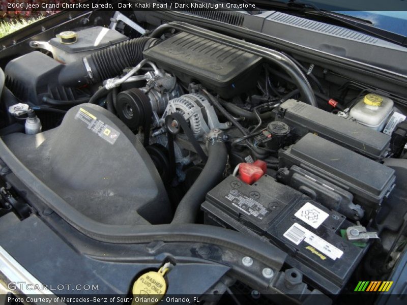 Dark Khaki Pearl / Dark Khaki/Light Graystone 2006 Jeep Grand Cherokee Laredo