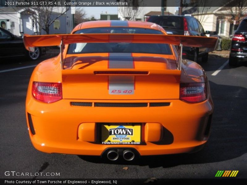 Custom Orange / Black w/Alcantara 2011 Porsche 911 GT3 RS 4.0