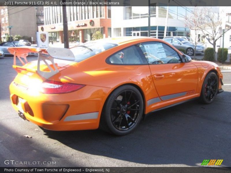Custom Orange / Black w/Alcantara 2011 Porsche 911 GT3 RS 4.0