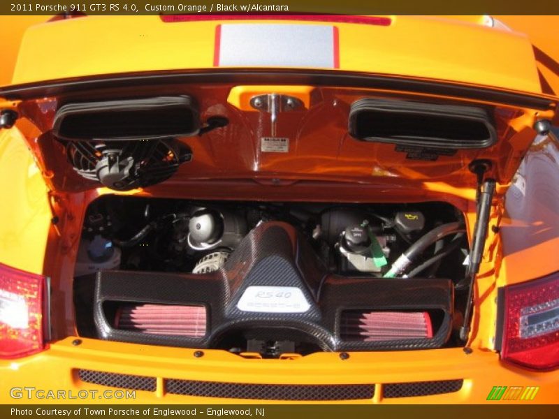  2011 911 GT3 RS 4.0 Engine - 4.0 Liter GT3 RS 4.0 DOHC 24-Valve VarioCam Flat 6 Cylinder