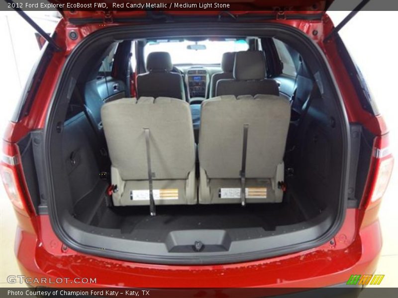  2012 Explorer EcoBoost FWD Trunk