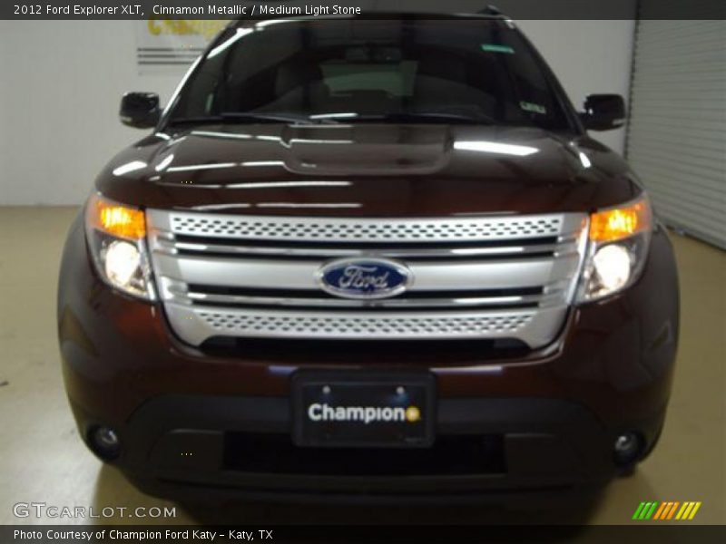 Cinnamon Metallic / Medium Light Stone 2012 Ford Explorer XLT