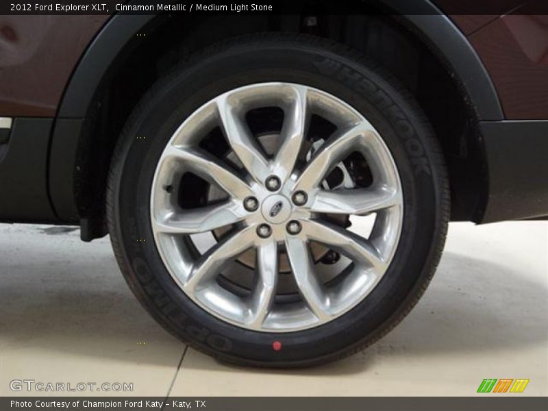 Cinnamon Metallic / Medium Light Stone 2012 Ford Explorer XLT