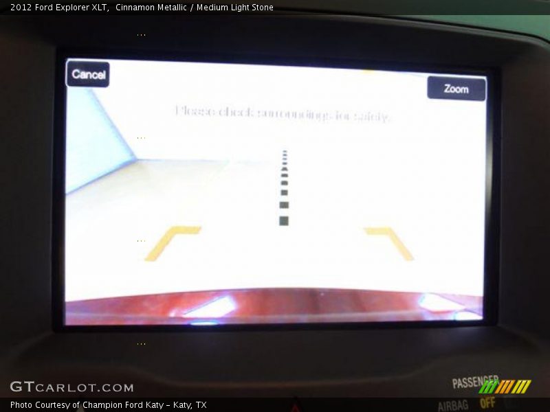 Cinnamon Metallic / Medium Light Stone 2012 Ford Explorer XLT