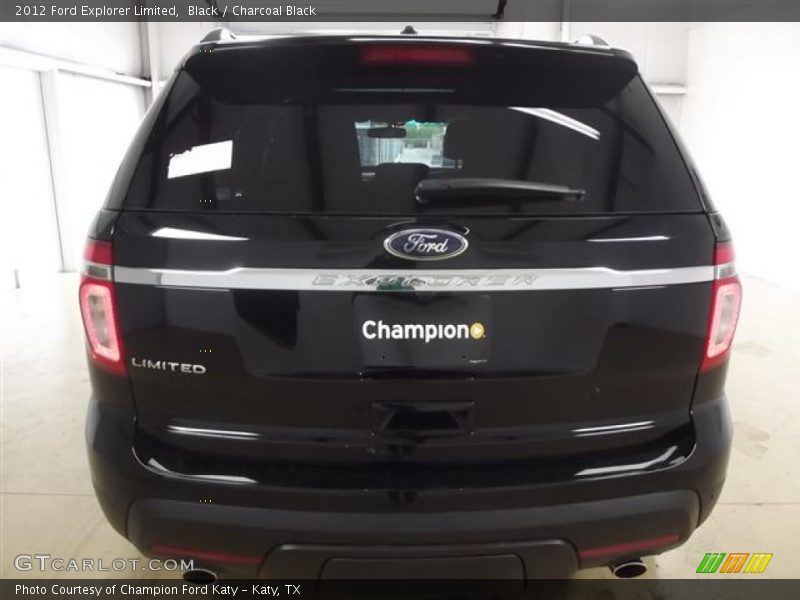 Black / Charcoal Black 2012 Ford Explorer Limited